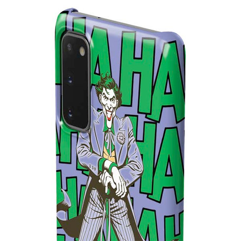 DC Comics The Joker Vintage pose pattern Galaxy S20 Lite Case