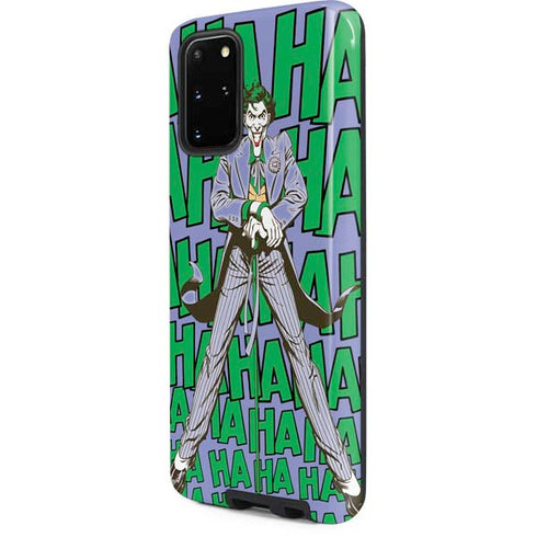 DC Comics The Joker Vintage pose pattern Galaxy S20 Plus Pro Case