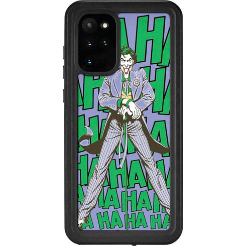 DC Comics The Joker Vintage pose pattern Galaxy S20 Plus Waterproof Case