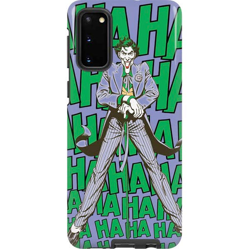 DC Comics The Joker Vintage pose pattern Galaxy S20 Pro Case