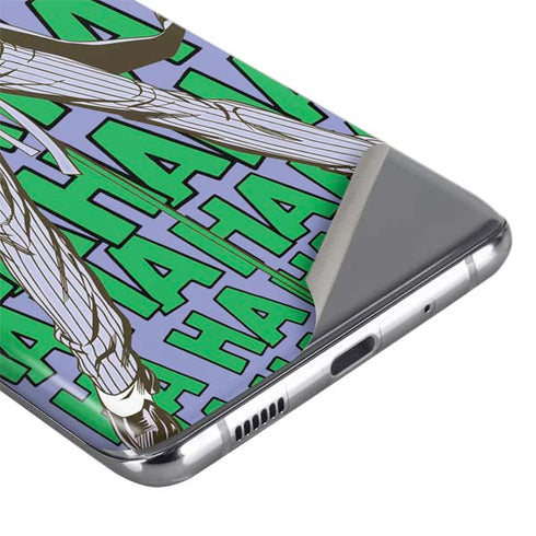 DC Comics The Joker Vintage pose pattern Galaxy S20 Skin