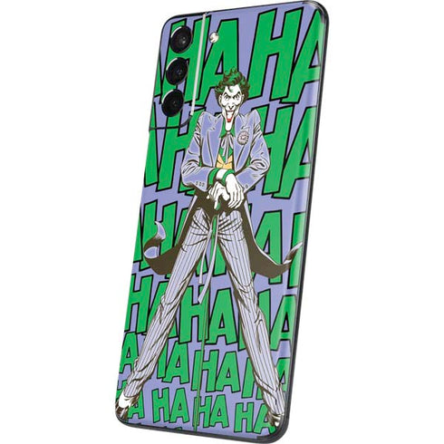 DC Comics The Joker Vintage pose pattern Galaxy S21 5G Skin