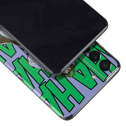 DC Comics The Joker Vintage pose pattern Galaxy S21 5G Skin