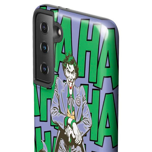 DC Comics The Joker Vintage pose pattern Galaxy S21 FE Pro Case