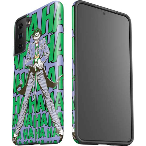 DC Comics The Joker Vintage pose pattern Galaxy S21 Plus 5G Pro Case