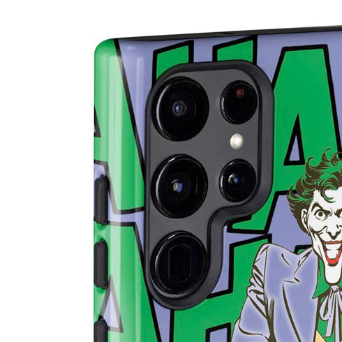 DC Comics The Joker Vintage pose pattern Galaxy S22 Ultra Pro Case