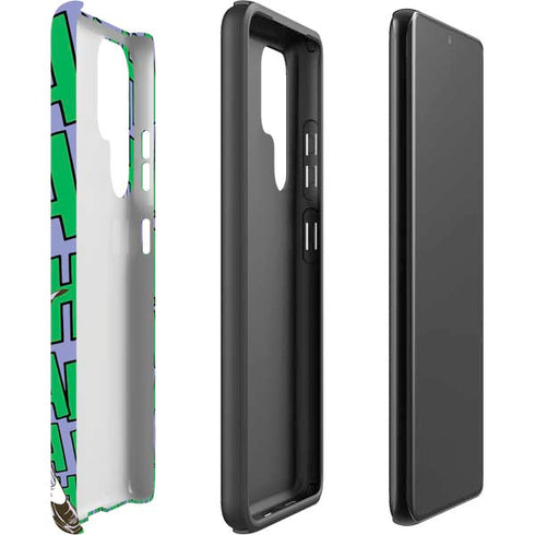 DC Comics The Joker Vintage pose pattern Galaxy S22 Ultra Pro Case