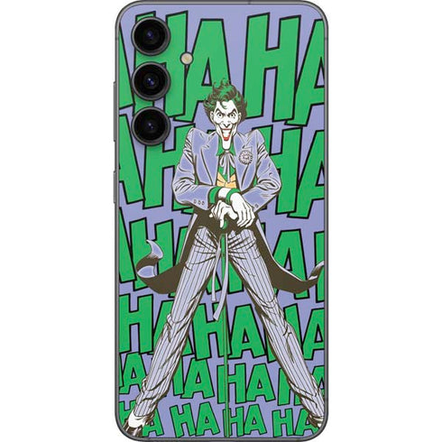 DC Comics The Joker Vintage pose pattern Galaxy S23 FE Skin
