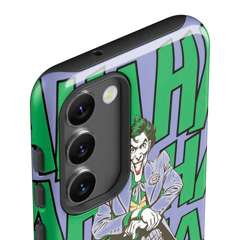 DC Comics The Joker Vintage pose pattern Galaxy S23 Plus Pro Case