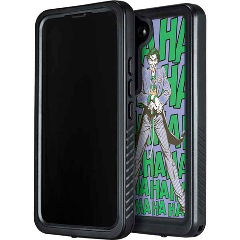 DC Comics The Joker Vintage pose pattern Galaxy S23 Plus Waterproof Case
