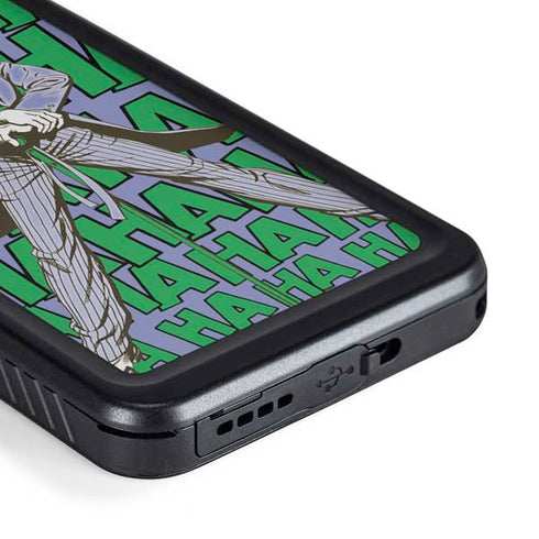 DC Comics The Joker Vintage pose pattern Galaxy S23 Plus Waterproof Case
