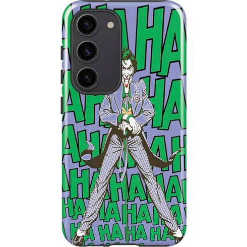 DC Comics The Joker Vintage pose pattern Galaxy S23 Pro Case