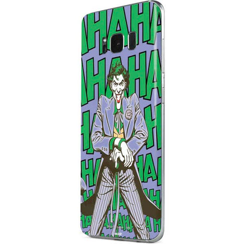 DC Comics The Joker Vintage pose pattern Galaxy S8 Skin
