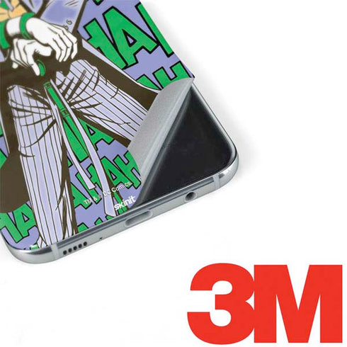 DC Comics The Joker Vintage pose pattern Galaxy S8 Skin