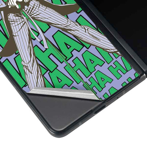 DC Comics The Joker Vintage pose pattern Galaxy Z Fold4 5G Skin