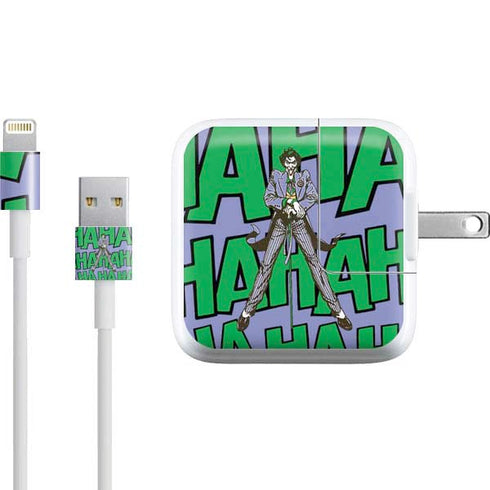 DC Comics The Joker Vintage pose pattern iPad Charger (10W USB) Skin