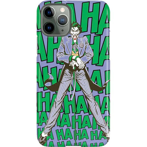 DC Comics The Joker Vintage pose pattern iPhone 11 Pro Lite Case
