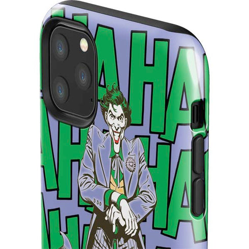 DC Comics The Joker Vintage pose pattern iPhone 11 Pro Max Impact Case