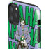 DC Comics The Joker Vintage pose pattern iPhone 11 Pro Max Impact Case