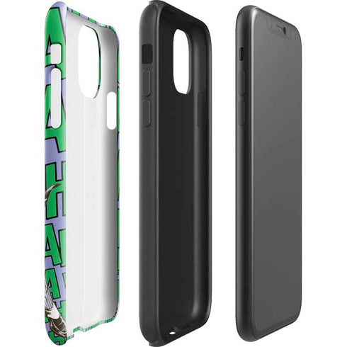 DC Comics The Joker Vintage pose pattern iPhone 11 Pro Max Impact Case
