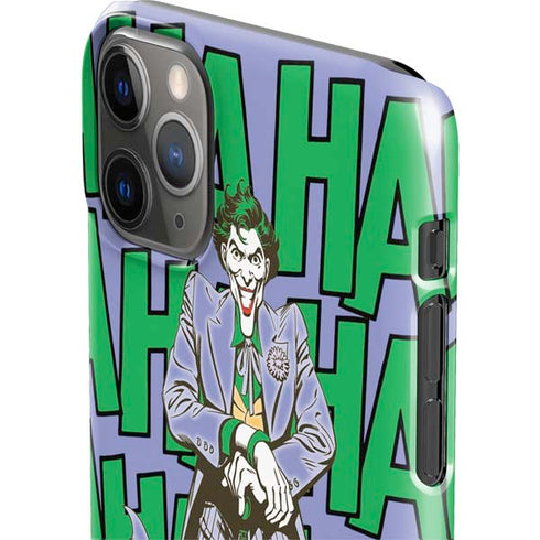 DC Comics The Joker Vintage pose pattern iPhone 11 Pro Max Lite Case