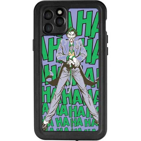 DC Comics The Joker Vintage pose pattern iPhone 11 Pro Max Waterproof Case