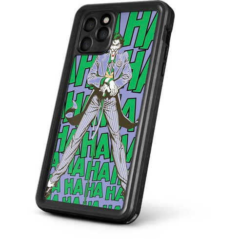 DC Comics The Joker Vintage pose pattern iPhone 11 Pro Max Waterproof Case