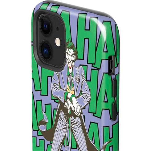 DC Comics The Joker Vintage pose pattern iPhone 12 Impact Case