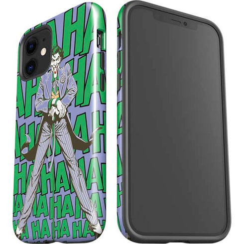 DC Comics The Joker Vintage pose pattern iPhone 12 Impact Case