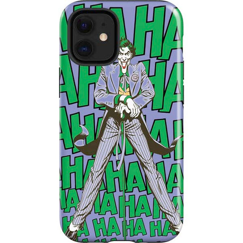 DC Comics The Joker Vintage pose pattern iPhone 12 Mini Impact Case