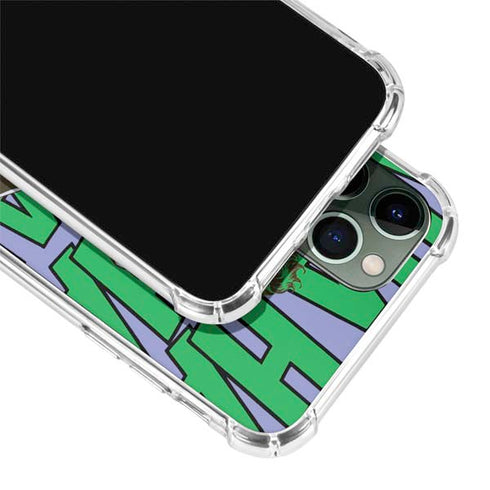 DC Comics The Joker Vintage pose pattern iPhone 12 Pro Clear Case