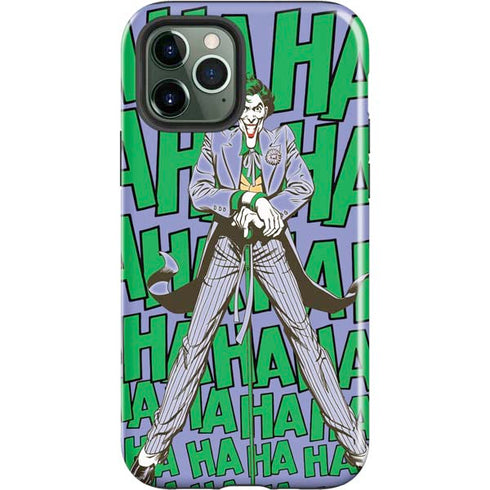 DC Comics The Joker Vintage pose pattern iPhone 12 Pro Impact Case