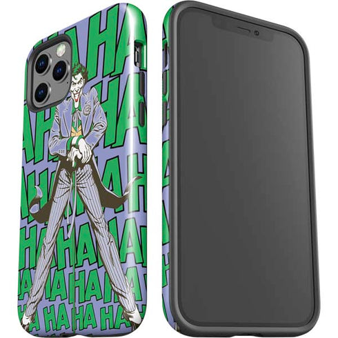DC Comics The Joker Vintage pose pattern iPhone 12 Pro Impact Case
