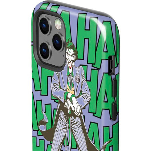 DC Comics The Joker Vintage pose pattern iPhone 12 Pro Max Impact Case