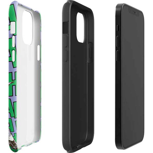DC Comics The Joker Vintage pose pattern iPhone 12 Pro Max Impact Case