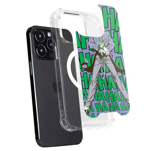 DC Comics The Joker Vintage pose pattern iPhone 13 Pro MagSafe Case