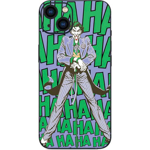 DC Comics The Joker Vintage pose pattern iPhone 13 Skin