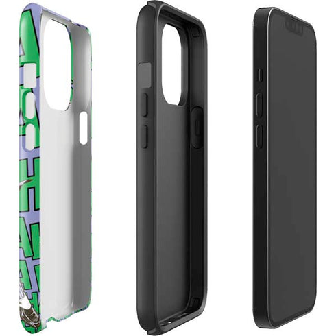 DC Comics The Joker Vintage pose pattern iPhone 14 Pro Impact Case