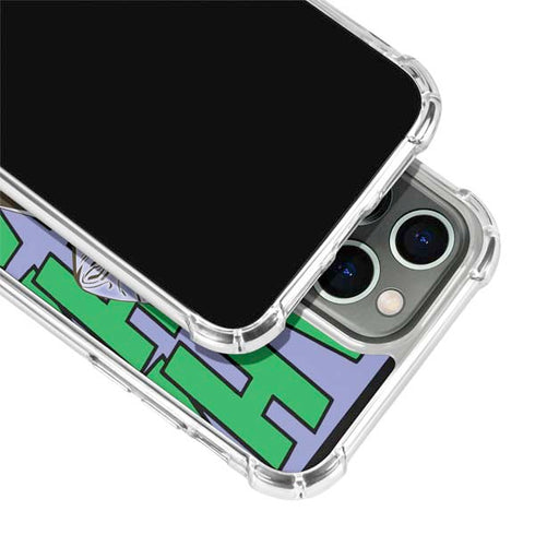 DC Comics The Joker Vintage pose pattern iPhone 15 Pro Max Clear Case