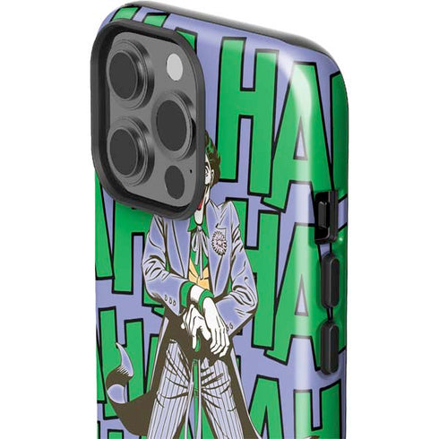 DC Comics The Joker Vintage pose pattern iPhone 15 Pro Max Impact Case