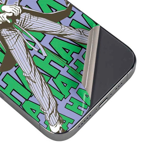 DC Comics The Joker Vintage pose pattern iPhone 14 Pro Skin