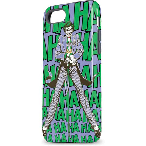 DC Comics The Joker Vintage pose pattern iPhone 8 Pro Case