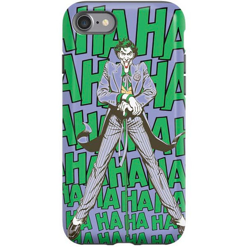 DC Comics The Joker Vintage pose pattern iPhone SE (2nd & 3rd Gen) Pro Case