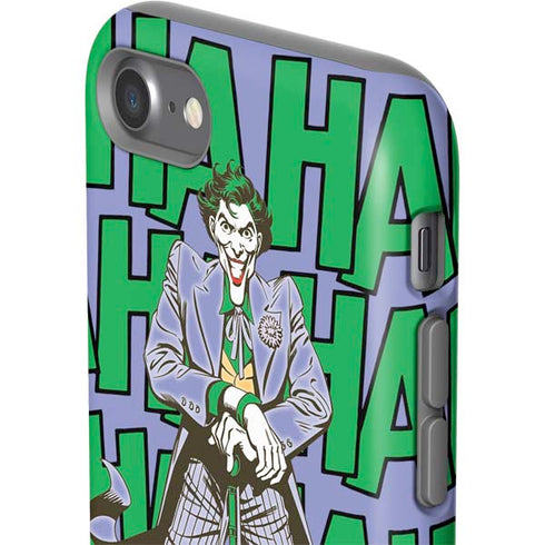 DC Comics The Joker Vintage pose pattern iPhone SE (2nd & 3rd Gen) Pro Case