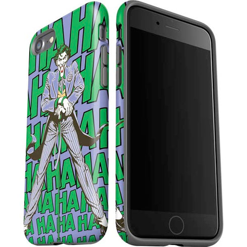DC Comics The Joker Vintage pose pattern iPhone SE (2nd & 3rd Gen) Pro Case