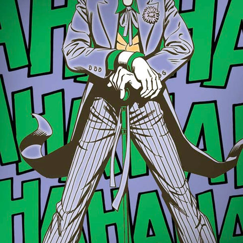 DC Comics The Joker Vintage pose pattern iPhone X Skin