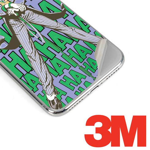 DC Comics The Joker Vintage pose pattern iPhone XS Max Skin