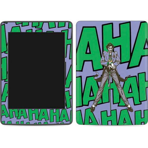 DC Comics The Joker Vintage pose pattern Amazon Kindle Skin