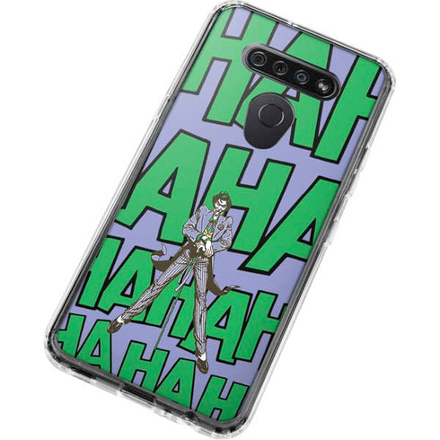 DC Comics The Joker Vintage pose pattern LG K51/Q51 Clear Case