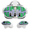 DC Comics The Joker Vintage pose pattern Meta Quest 3 Skin
